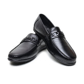 Hayes London | Jaxon Horsebit Loafers – Black Croco Genuine Leather Men’s Shoes