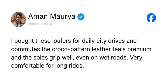 Cruze Driving Loafers – Black Croco Genuine Leather Men’s Shoes Review 3