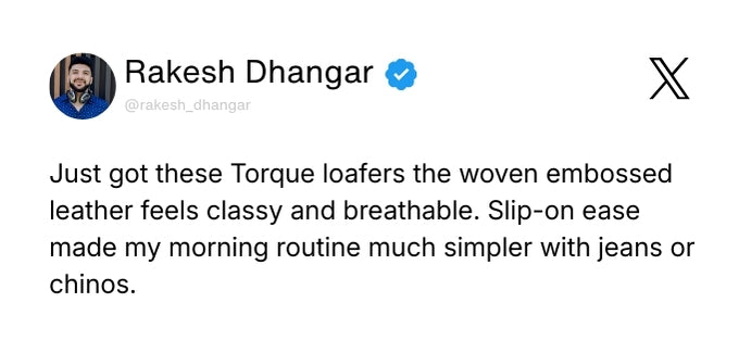 Torque Driving Loafers – Brown Woven Embossed Genuine Leather Men’s Shoes Review 1