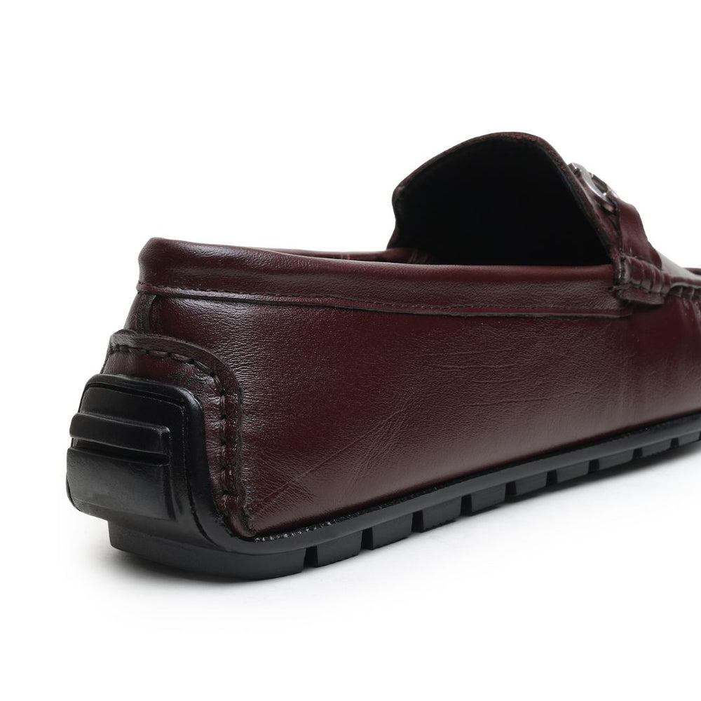 Hayes London | Belfort Driving Loafers – Brown Plain Genuine Leather Men’s Shoes