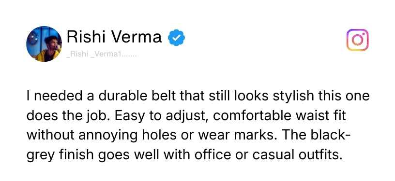 Atlas Auto-Lock No-Hole Genuine Leather Belt for Men – Micro-adjustable Smart Belt for Formal & Casual Wear (Croco Black) Review 2