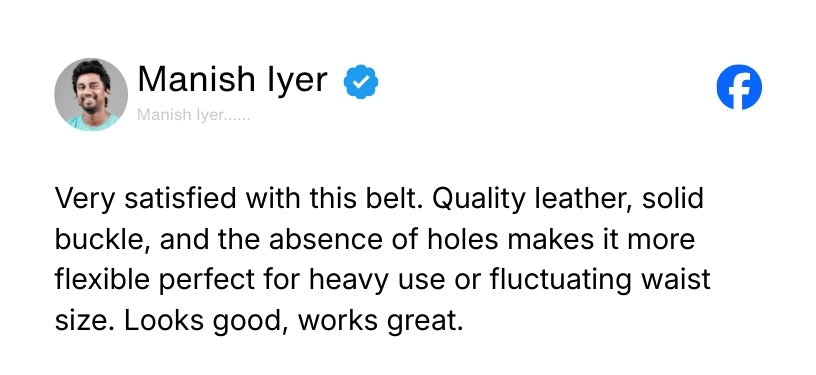 Atlas Auto-Lock No-Hole Genuine Leather Belt for Men – Micro-adjustable Smart Belt for Formal & Casual Wear (Croco Black) Review 3