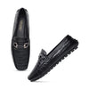 Hayes London | Cruze Driving Loafers – Black Croco Genuine Leather Men’s Shoes