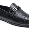 Hayes London | Cruze Driving Loafers – Black Croco Genuine Leather Men’s Shoes