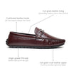 Hayes London | Cruze Driving Loafers – Brown Croco Genuine Leather Men’s Shoes