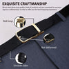 Hayes London | Reversible Black & Brown Genuine Leather Belt For Men (Leather Texture: Wild)