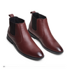 Hayes London | Strider Chelsea Boots – Brown Plain Genuine Leather Men’s Shoes