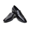 Hayes London | Milan Penny Loafers – Black Croco Genuine Leather Men’s Shoes
