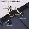 Hayes London | Italian Leather Reversible Black & Brown Belt For Men (Leather Texture: Viper)