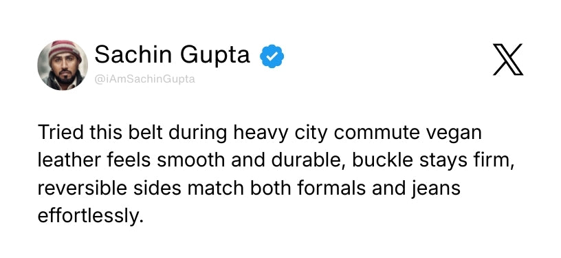 Brown Genuine Leather Men's Belt (Leather Texture: Plain & Buckle Color: Silver) Review 1