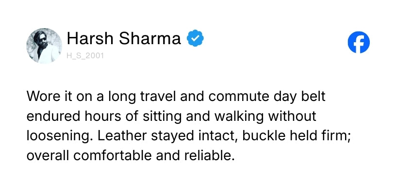 Black Genuine Leather Men's Belt (Leather Texture: Plain & Buckle Color: Silver) Review 3