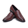 Hayes London | Windsor Penny Loafers – Brown Perforated Genuine Leather Men’s Shoes