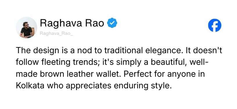 Signature Tan Genuine Leather Textured Wallet for Men - RFID Blocking, Slim Bifold Wallet with 8 Compartments Review 3