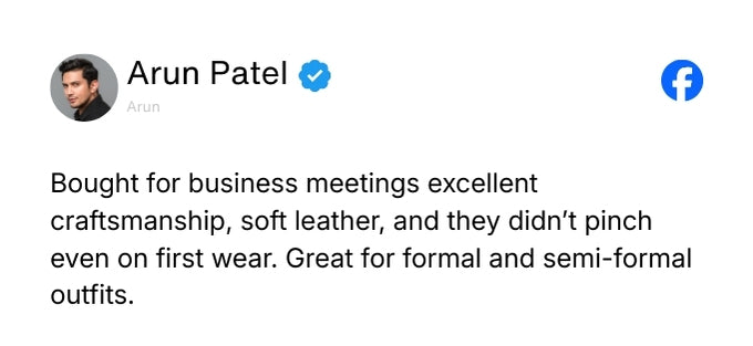 Troy Oxford Shoes – Black Perforated Genuine Leather Men’s Office Shoes Review 3