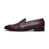 Hayes London | Milan Penny Loafers – Brown Croco Genuine Leather Men’s Shoes