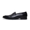 Hayes London | Belmonte Penny Loafers – Black Plain Genuine Leather Men’s Shoes