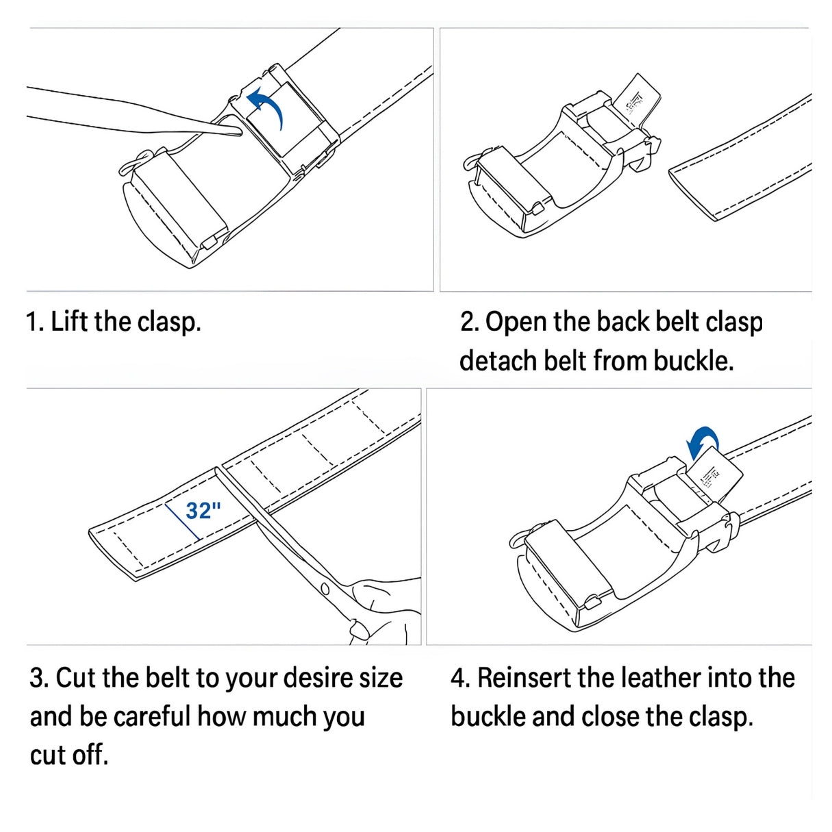Hayes London | Auto-Lock Genuine Leather Brown Belt for Men | Premium Micro-Adjustable No-Hole Belt (Leather Texture: Croco)