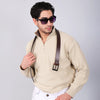 Hayes London | Brown Croco Pattern Genuine Leather Men's Belt (Leather Texture: Croco Pattern & Buckle Color: Black)