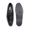 Hayes London | Milan Penny Loafers – Black Croco Genuine Leather Men’s Shoes