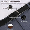 Hayes London | Italian Leather Reversible Black & Brown Belt For Men (Leather Texture: Plain)