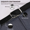 Hayes London | Italian Leather Reversible Black & Brown Belt For Men (Leather Texture: Braided)