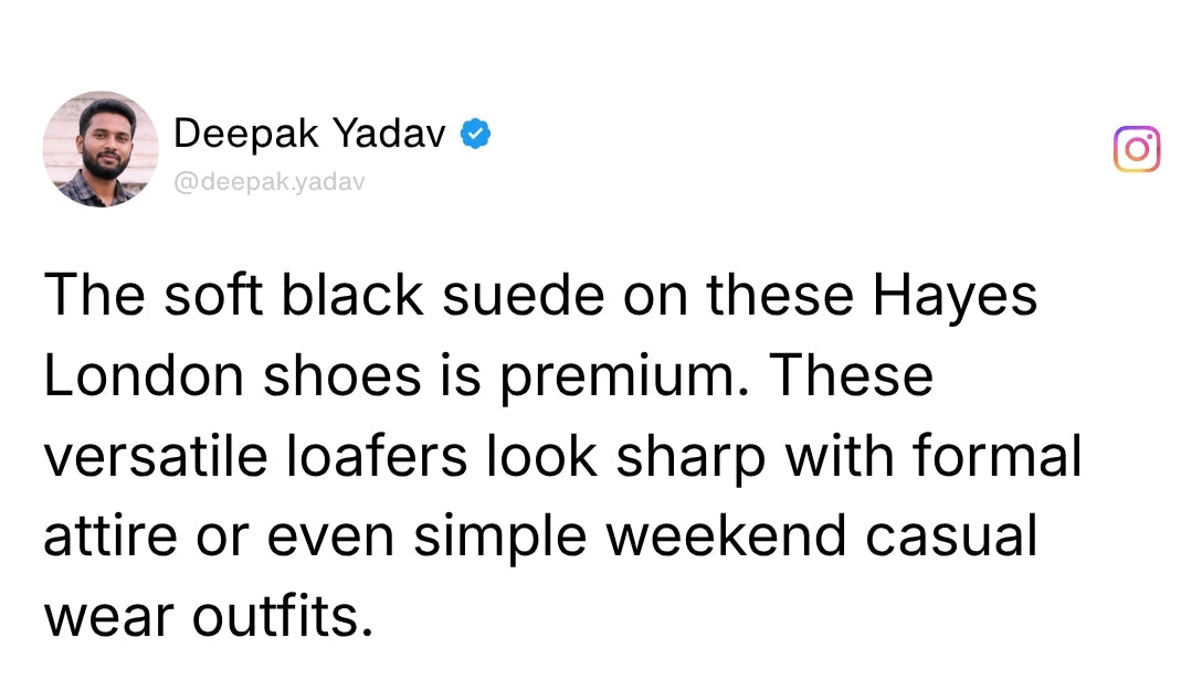 Velour Black - Italian Suede Leather Casual Loafer Shoes for Men – Smart, Breathable Summer-Walk Loafers Review 2