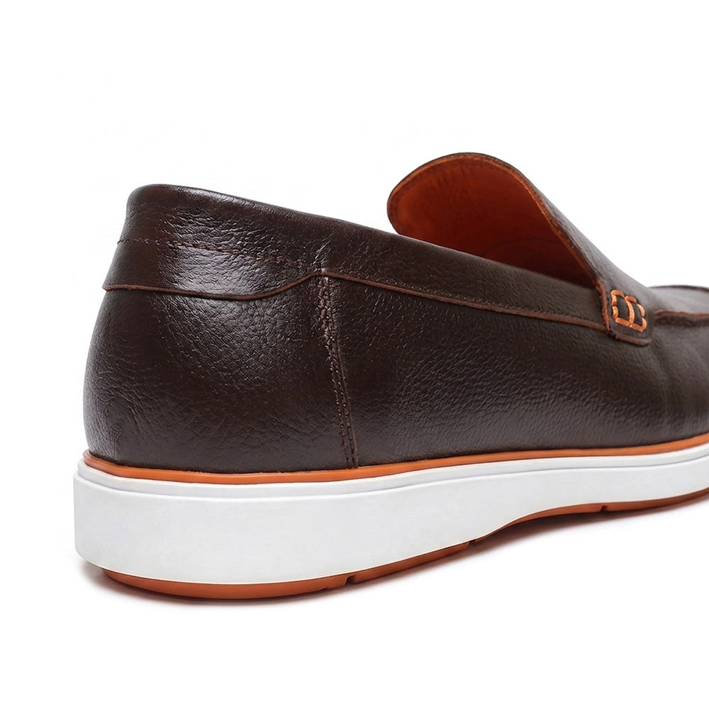 Hayes London | Rio Brown - Genuine Leather Casual Loafer Shoes for Men – Smart, Breathable Summer-Walk Loafers